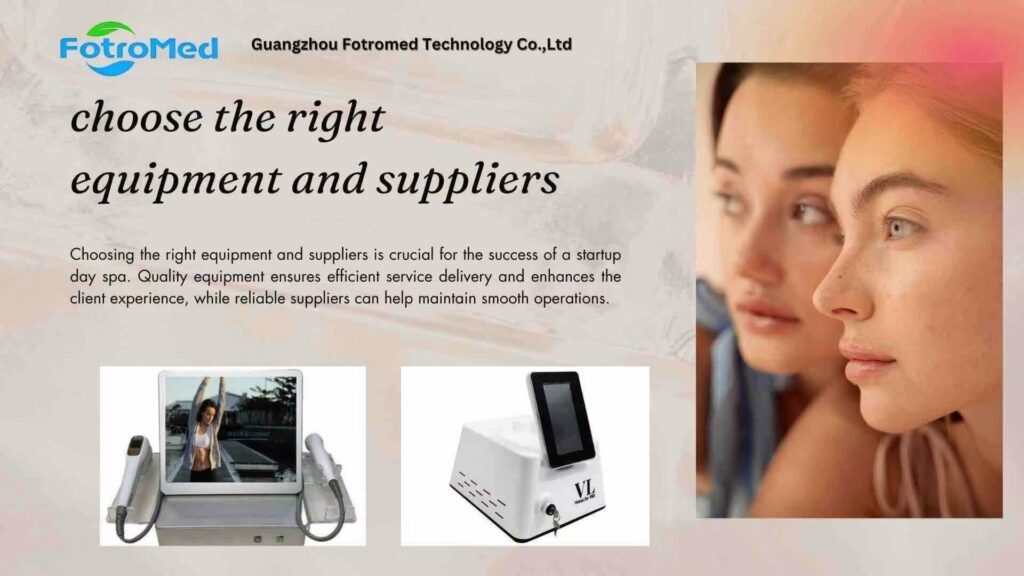 スタートアップデイスパに適切な機器とサプライヤーを選択する方法