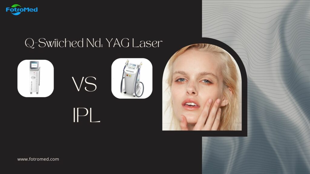 QスイッチNd:YAGレーザー vs IPL