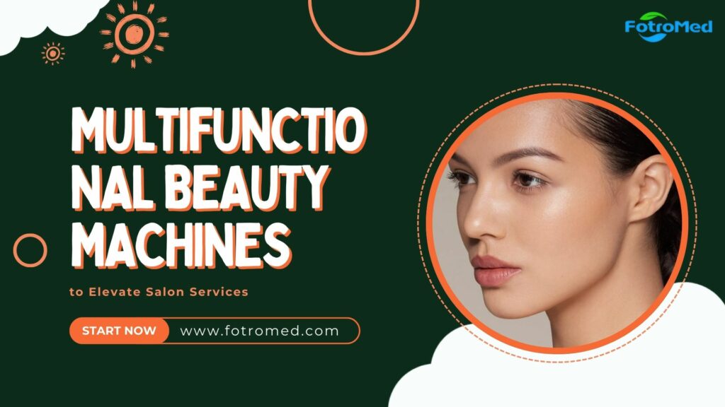 サロンサービスを向上させる多機能美容機器