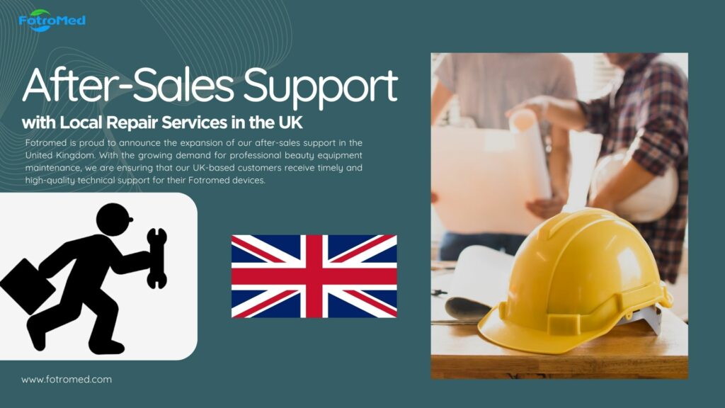 Fotromed Expands After Sales Support with Local Repair Services in the UK
