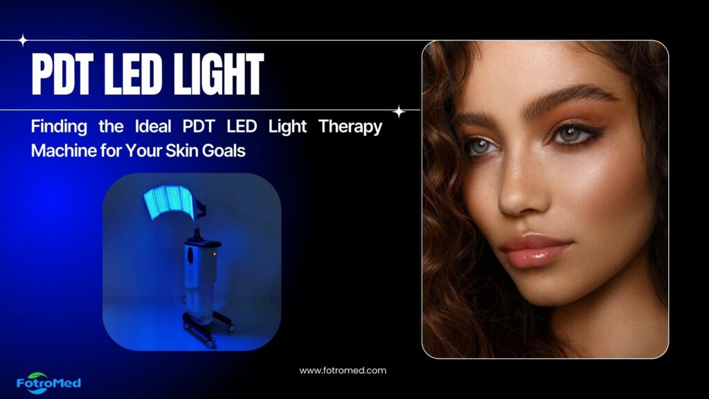 あなたの肌の目標のために理想的なPDT LED光療法機を見つける