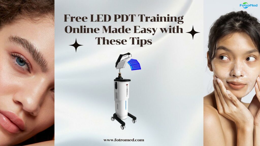 無料LED PDTオンライントレーニング:これらのコツで簡単に習得