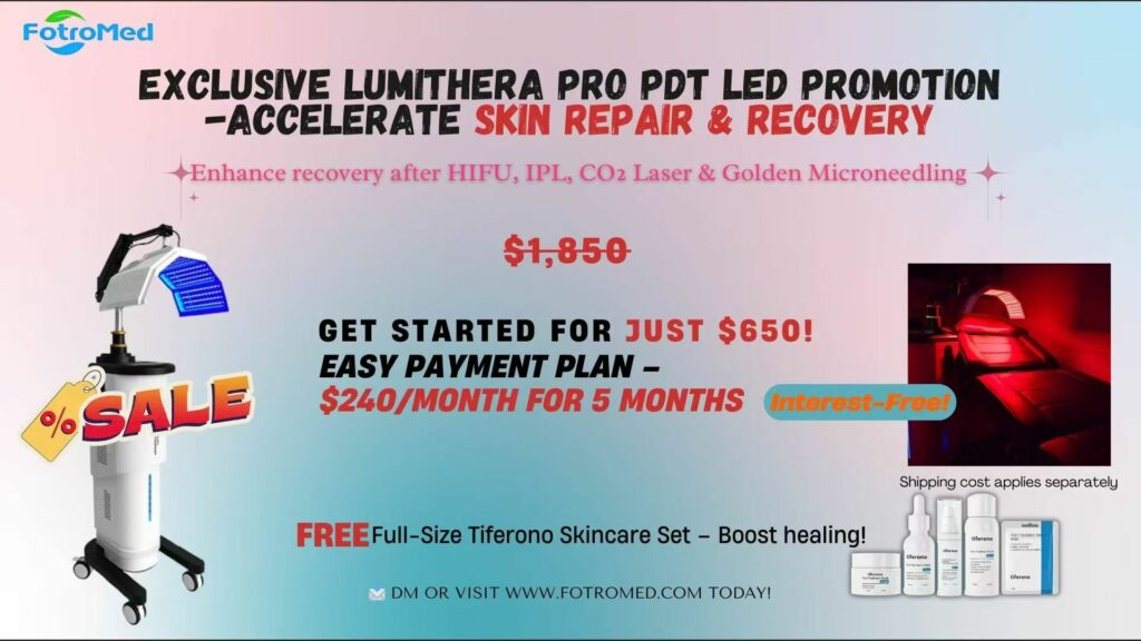 排他的なlumithera pro pdt ledプロモーション - 肌の修復を加速 & 回復!