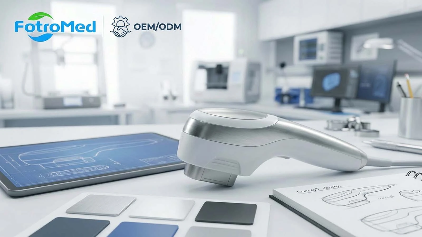 Fotromed RF HIFU機器のOEM・ODMデザイン工程